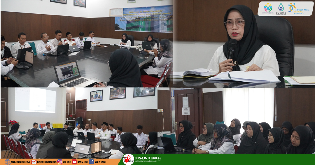 Rapat Kelulusan Kelas XII MAN IC Jambi Berjalan Penuh Pertimbangan dan Kehati-hatian