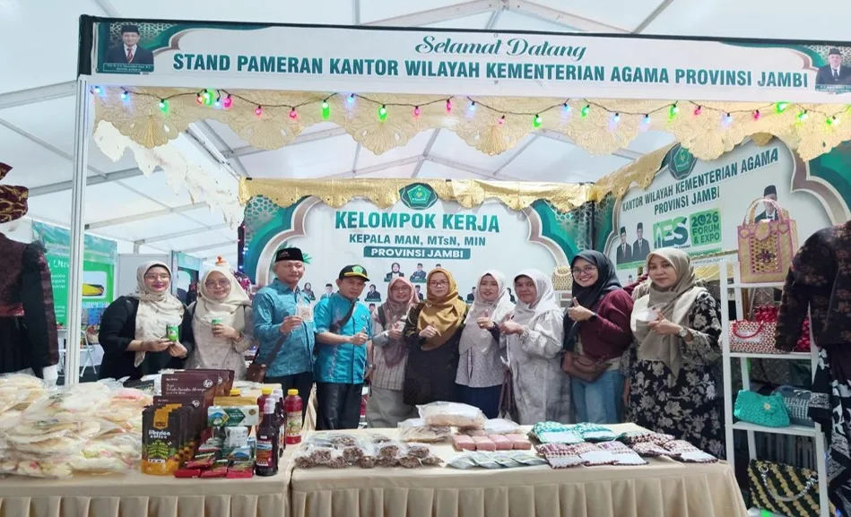 PERKUAT SINERGI MADRASAH, KEPALA MAN IC JAMBI BERSAMA TIM BERPARTISIPASI DALAM IES 2026 DI MASJID ISTIQLAL JAKARTA