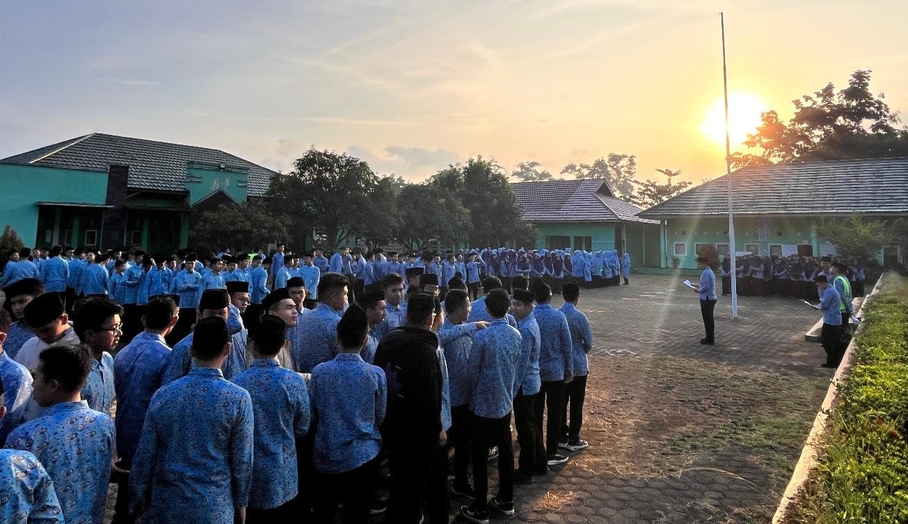 Apel Mandiri Rutin, Peserta Didik MAN Insan Cendekia Jambi Tunjukkan Kedisiplinan