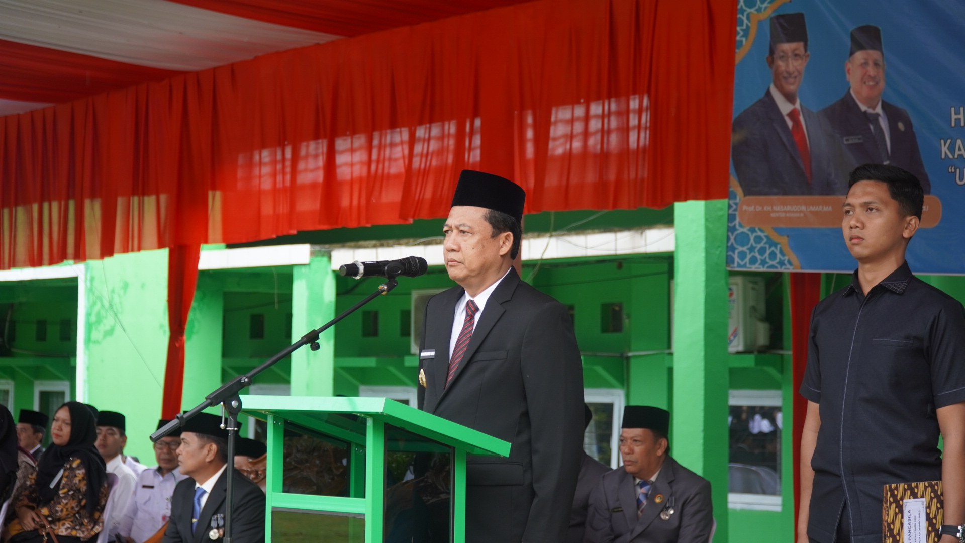Bupati Muaro Jambi Pimpin Upacara HAB Kemenag ke-80 dengan Semangat Kerukunan