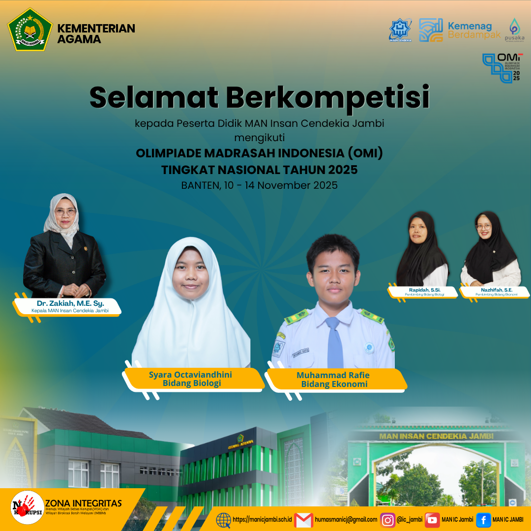 Dua Duta IC Jambi Melaju ke OMI Nasional 2025 di Banten!