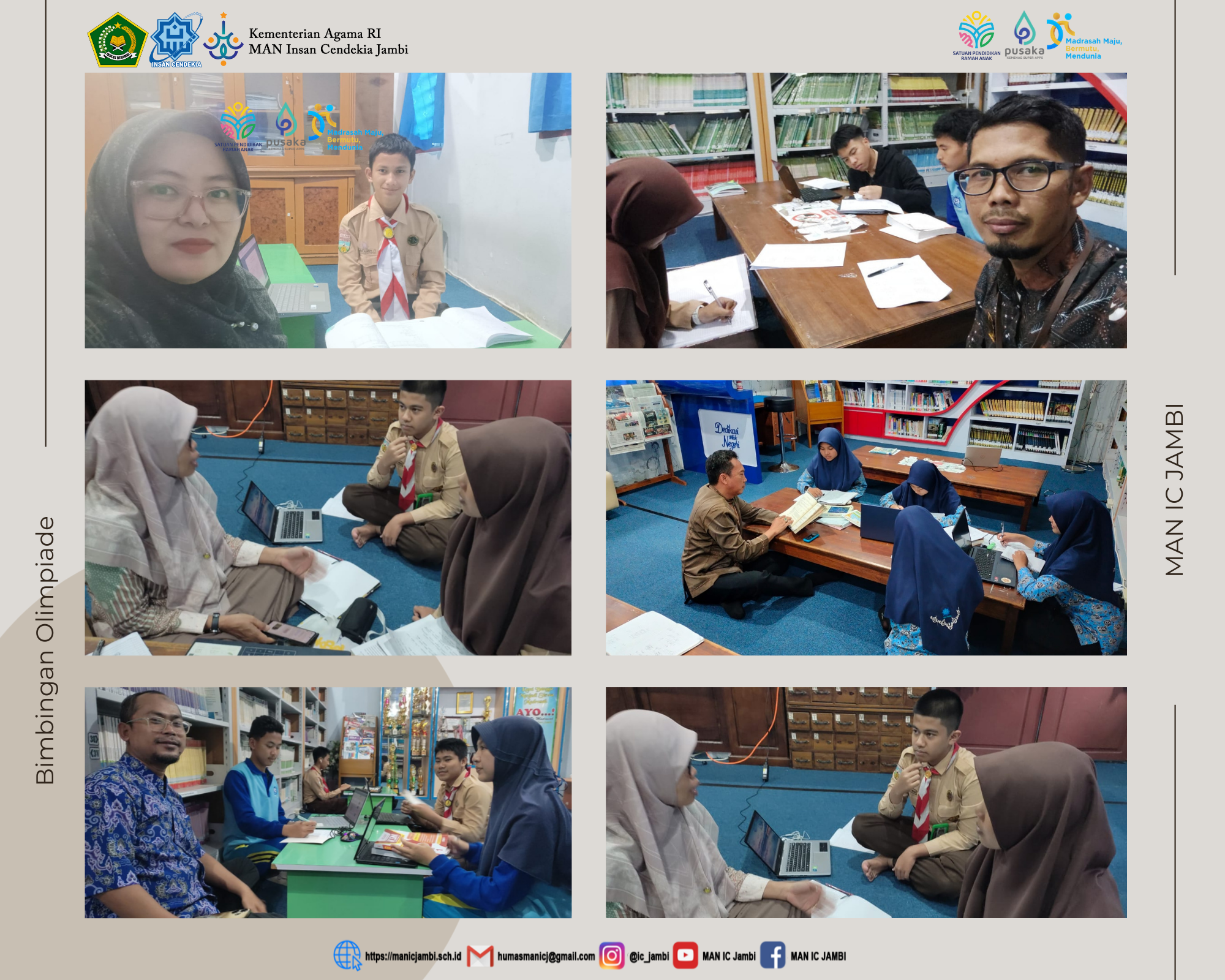 Guru MAN IC Jambi Siapkan Siswa Hadapi OMI 2025