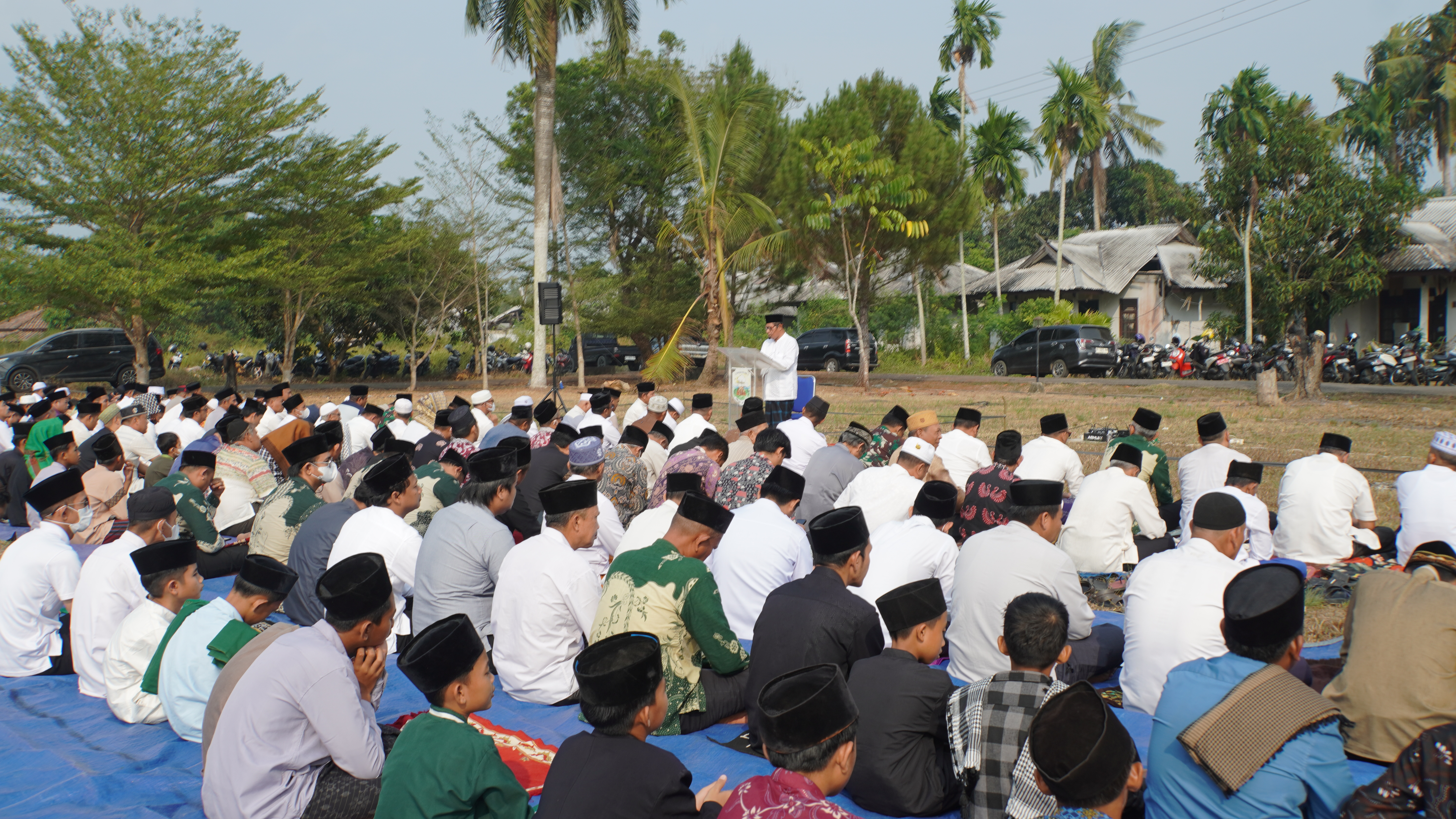 Kecamatan Jambi Luar Kota Gelar Sholat Istisqo, Doakan Hujan Segera Turun