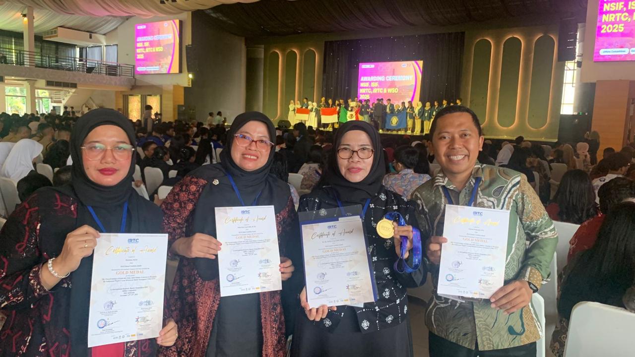 MAN Insan Cendekia Jambi Harumkan Indonesia di International  Research Teacher  Competition  (IRTC)  2025