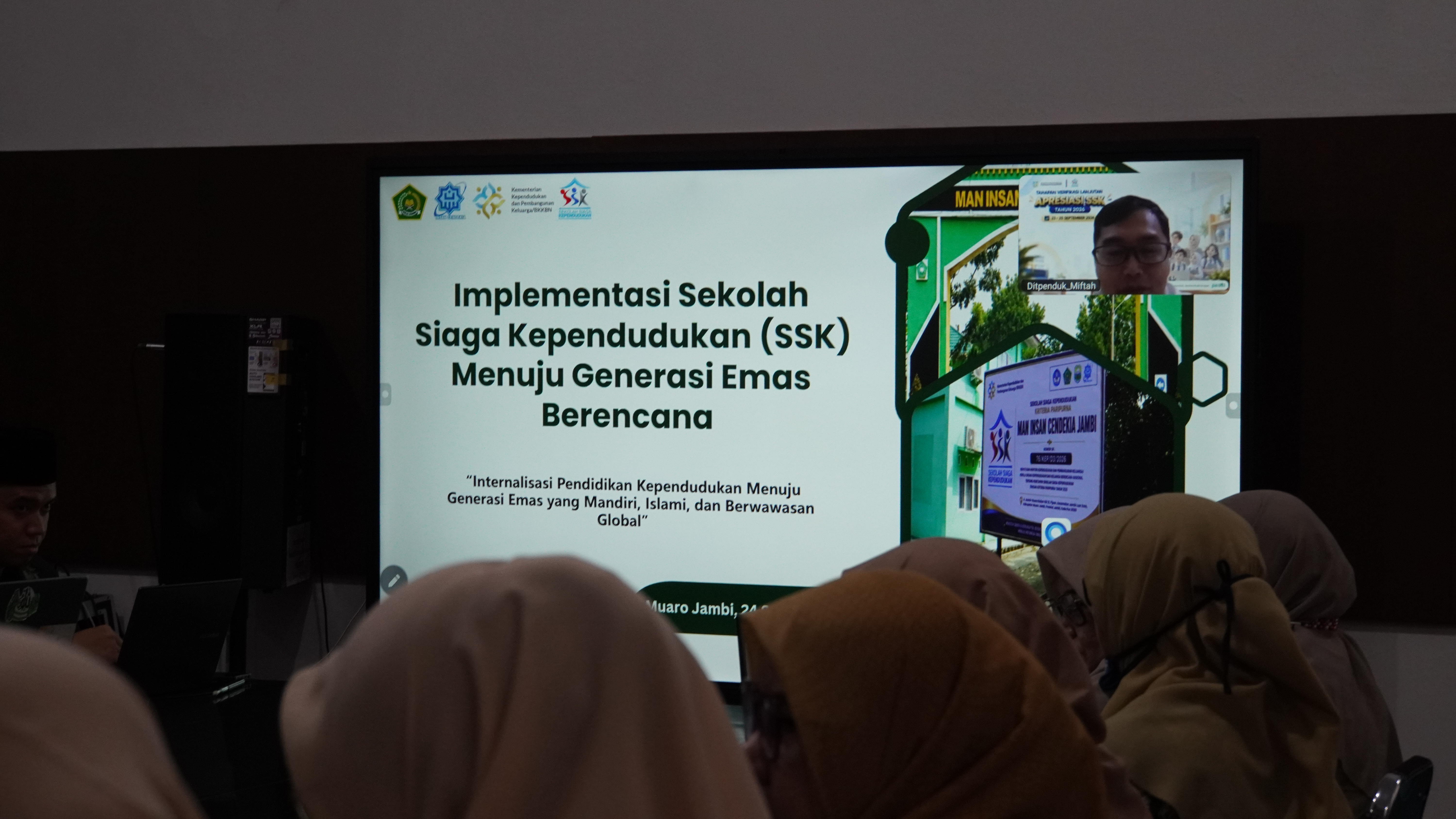MAN Insan Cendekia Jambi Ikuti Verifikasi Lanjutan Apresiasi Sekolah Siaga Kependudukan 2026