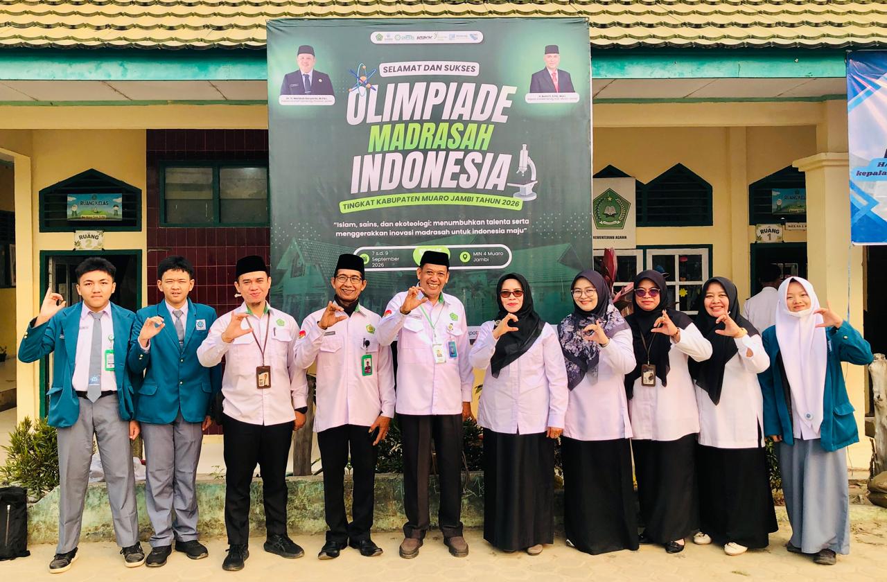 Murid MAN IC Jambi Ikuti OMI 2026, Madrasah Dorong Raih Hasil Terbaik