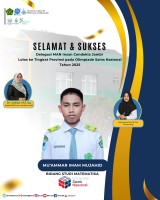 Mu’amar Imam Mujahid Lolos OSN Matematika, Siap Harumkan Nama MAN IC Jambi di Tingkat Provinsi