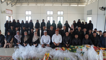 Cendekia Berbagi Salurkan 53 Paket Sembako untuk Ponpes Al Kautsar Pematang Gajah