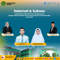 Dua Siswa MAN IC Jambi Siap Berlomba di MTQ TK Provinsi Jambi 2025