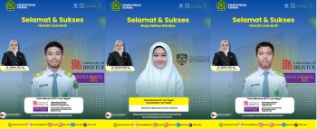 Prestasi Internasional MAN IC Jambi, Tiga Murid Lolos Perguruan Tinggi  Luar Negeri Bergengsi