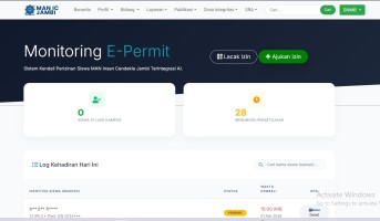 Satu Klik untuk Aman dan Tertib, E-Permit Permudah Layanan Izin Siswa di MAN IC Jambi