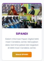 SIPANDI Diluncurkan, MAN IC Jambi Perkuat Transformasi Digital dan Budaya Zona Integritas