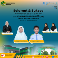 Syara dan Rafie Harumkan MAN IC Jambi, Raih Perak Biologi dan Perunggu Ekonomi di OMI Nasional