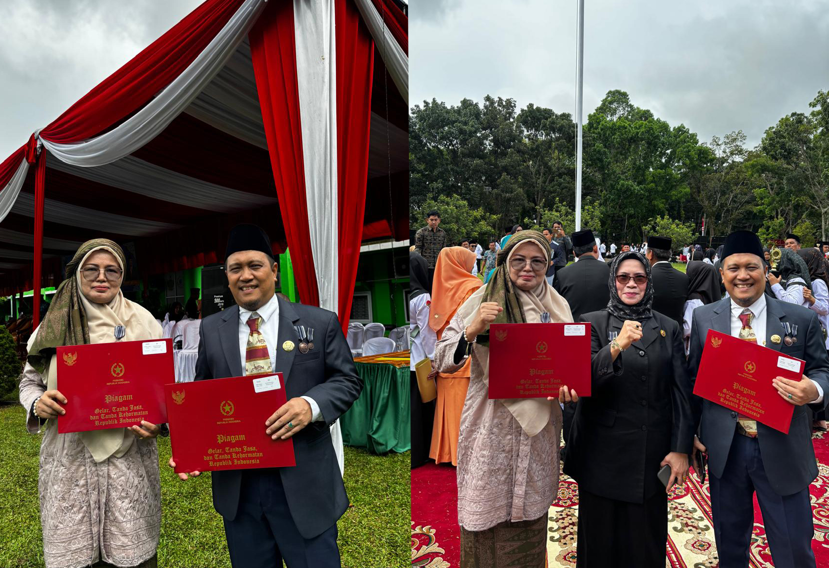 Tiga Guru MAN Insan Cendekia Jambi Terima Satya Lencana Karya Satya  pada HAB Ke-80 Kemenag